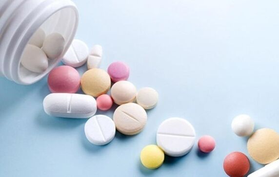 Tabletten zur Behandlung von Prostatitis